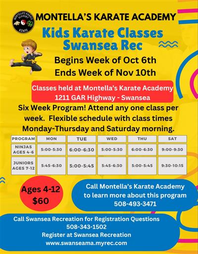 Karate Flyer